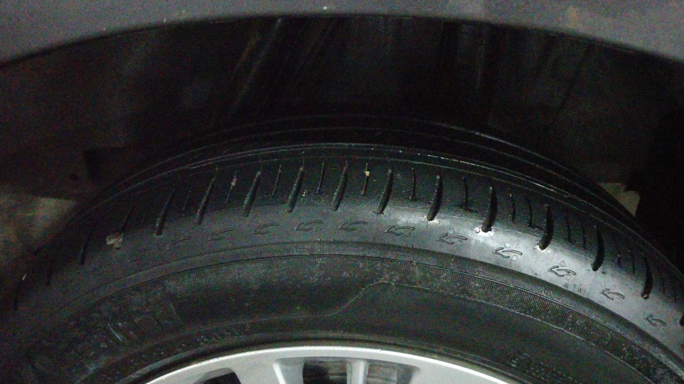 2020 Honda City 1.5L I-VTEC V MT 5TH GEN, Petrol, Manual, 60,954 km, Left Rear Tyre Tread