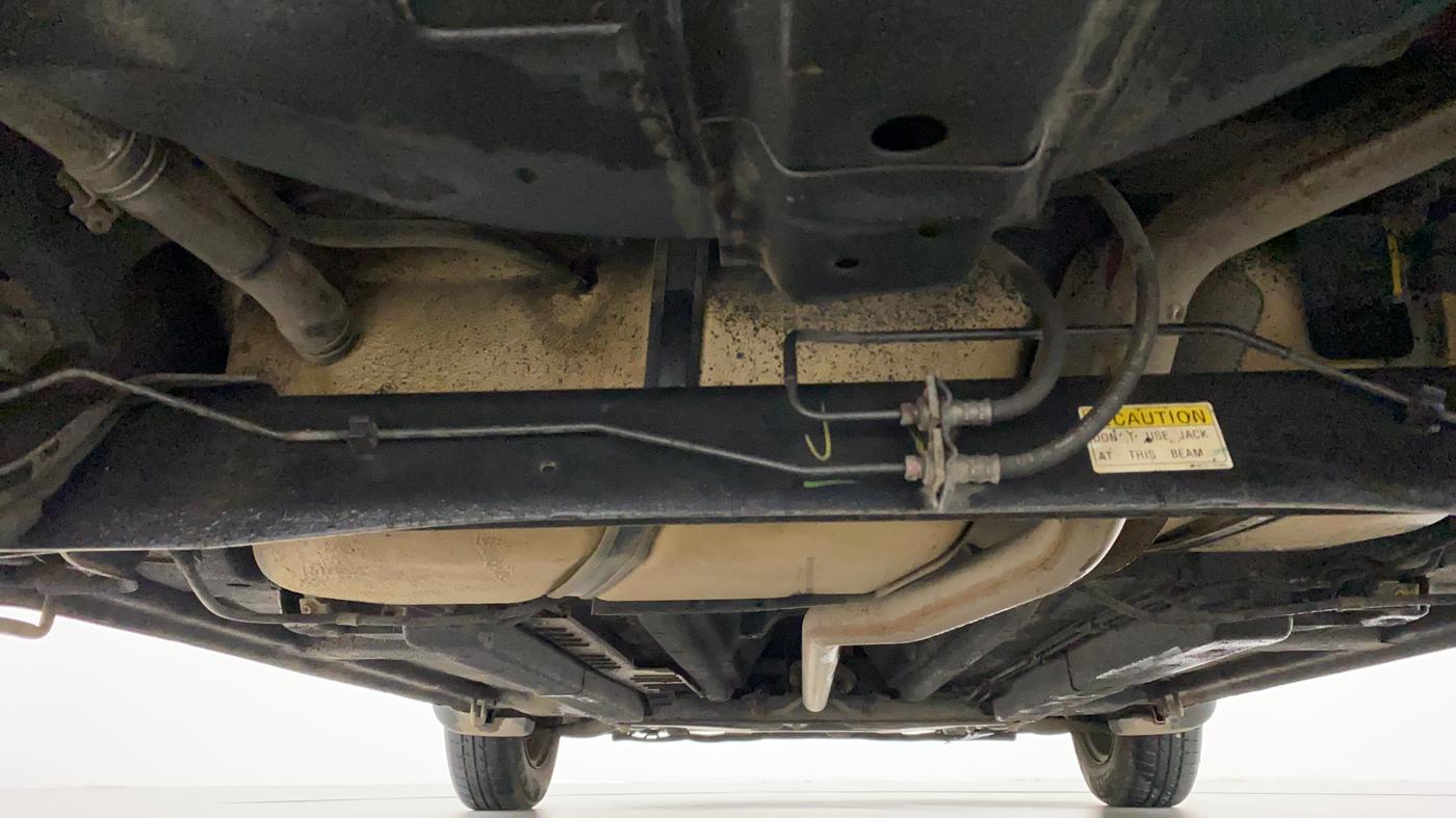 2010 Maruti Ritz VDI, Diesel, Manual, 96,425 km, Rear Underbody