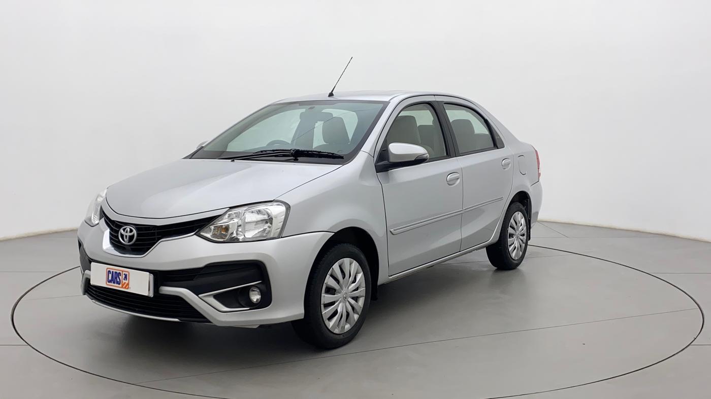 2017 Toyota Etios V PLATINUM, Petrol, Manual, 15,773 km, Left Front Diagonal