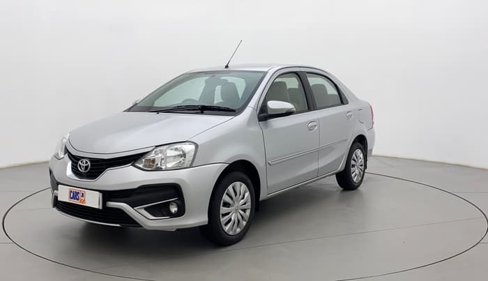 2017 Toyota Etios V PLATINUM, Petrol, Manual, 15,773 km, Left Front Diagonal