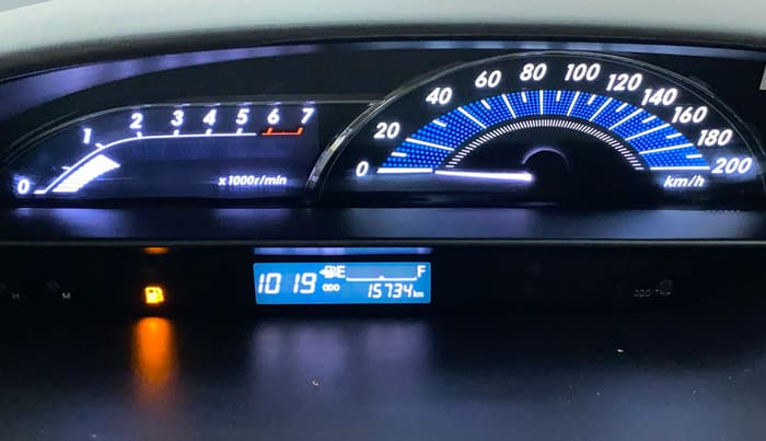 2017 Toyota Etios V PLATINUM, Petrol, Manual, 15,773 km, Odometer Image