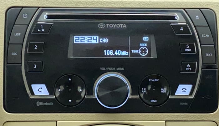 2017 Toyota Etios V PLATINUM, Petrol, Manual, 15,773 km, Infotainment System