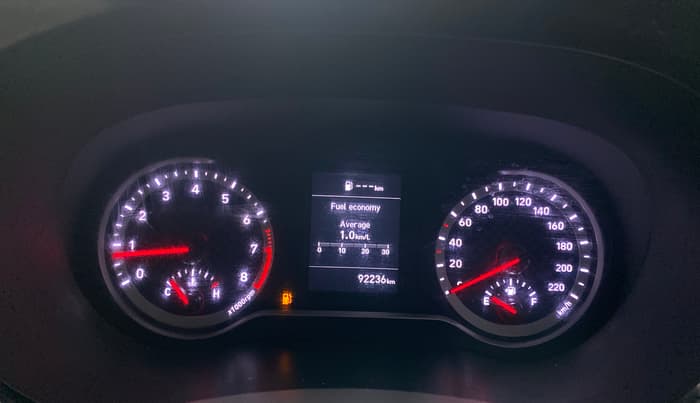 2023 Hyundai AURA SX 1.2, Petrol, Manual, 92,236 km, Odometer Image