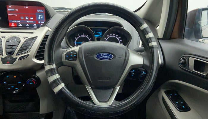 2017 Ford Ecosport TITANIUM 1.5L PETROL, Petrol, Manual, 56,547 km, Steering Wheel Close Up