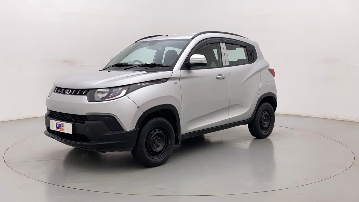 2017 Mahindra Kuv100 K4 6 STR, Petrol, Manual, 22,110 km, Left Front Diagonal