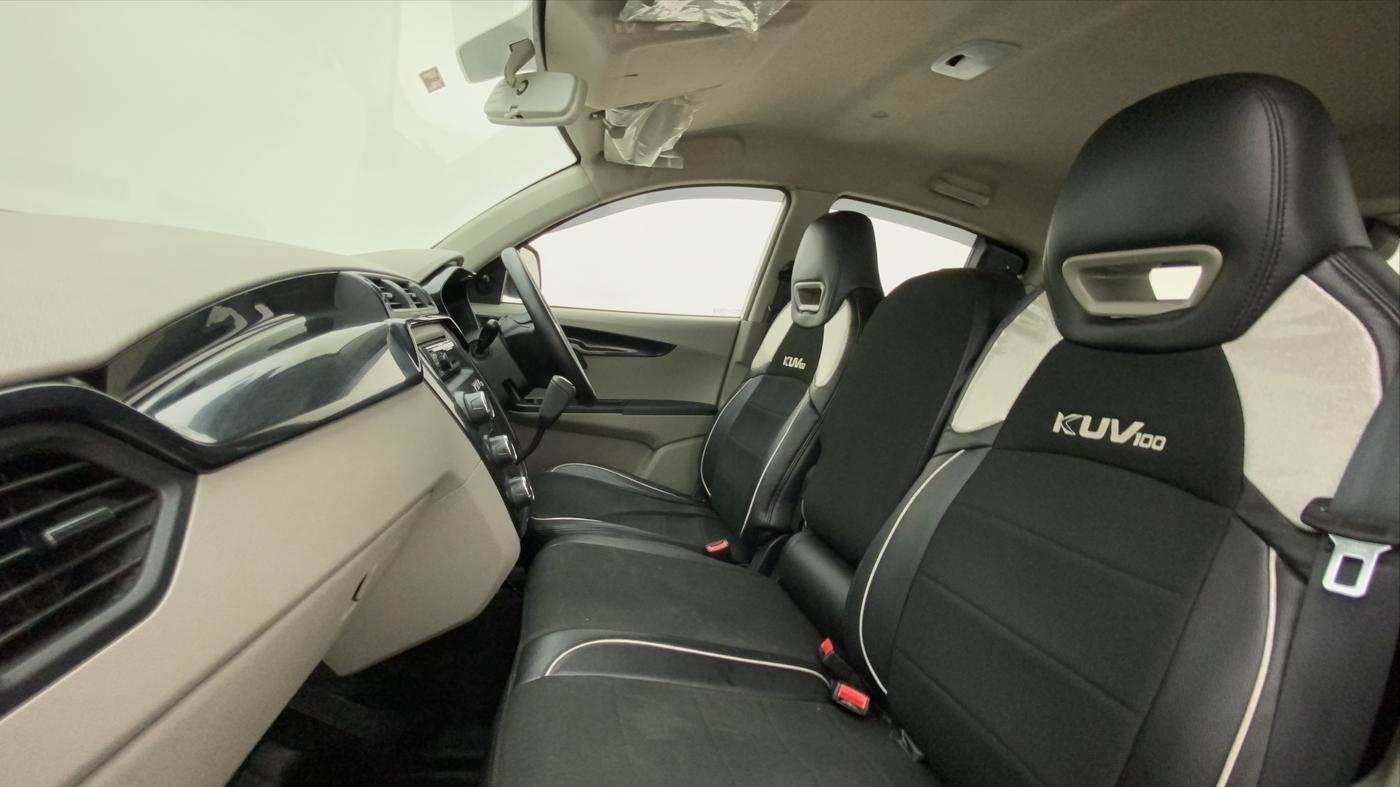 2017 Mahindra Kuv100 K4 6 STR, Petrol, Manual, 22,110 km, Right Side Front Door Cabin
