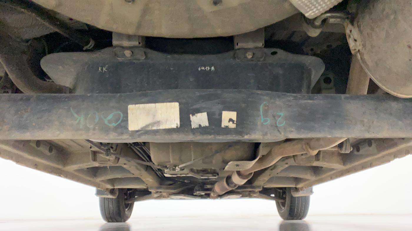 2017 Mahindra Kuv100 K4 6 STR, Petrol, Manual, 22,110 km, Rear Underbody