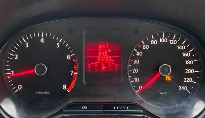 2011 Volkswagen Polo TRENDLINE 1.2L PETROL, Petrol, Manual, 91,732 km, Odometer Image