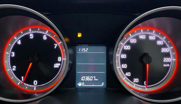 2018 Maruti Swift VXI, Petrol, Manual, 1,03,607 km, Odometer Image