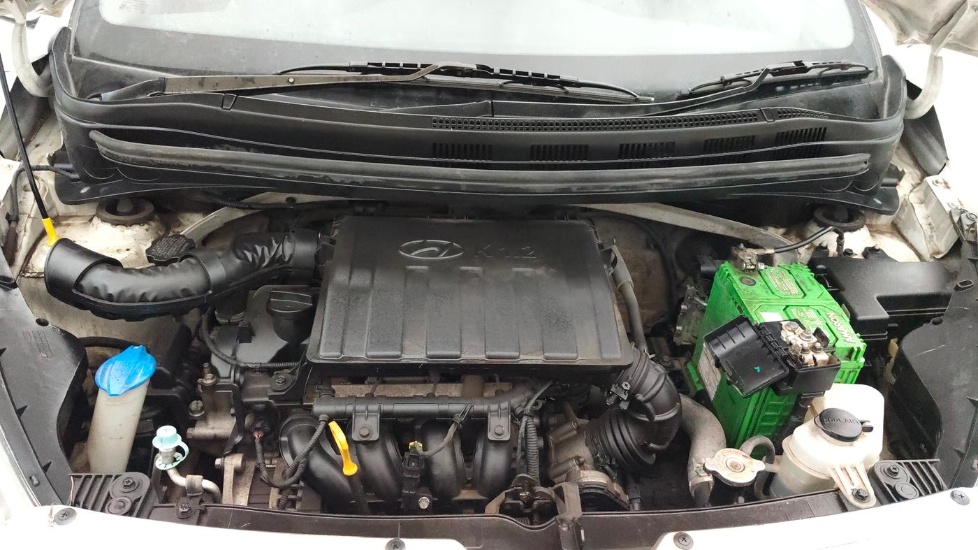 2016 Hyundai Grand i10 MAGNA 1.2 KAPPA VTVT, Petrol, Manual, 53,814 km, Engine View