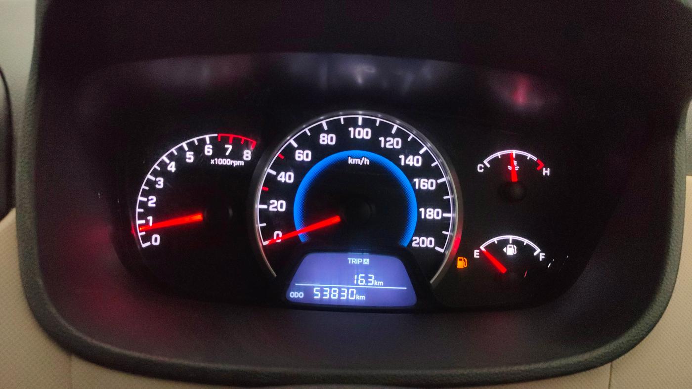 2016 Hyundai Grand i10 MAGNA 1.2 KAPPA VTVT, Petrol, Manual, 53,814 km, Odometer Image