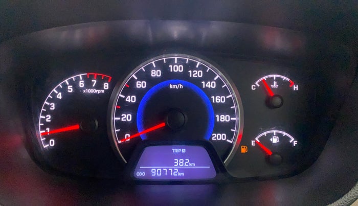 2015 Hyundai Grand i10 ASTA (O) 1.2 KAPPA VTVT, Petrol, Manual, 90,736 km, Odometer Image