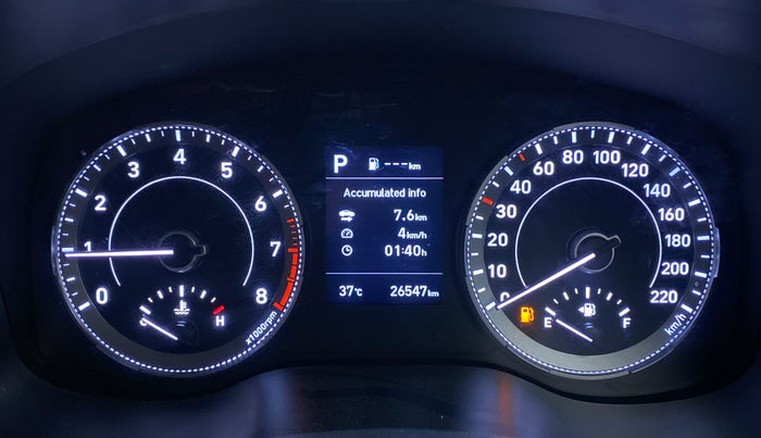 2022 Hyundai VENUE SX PLUS 1.0 TURBO DCT, Petrol, Automatic, 26,779 km, Odometer Image