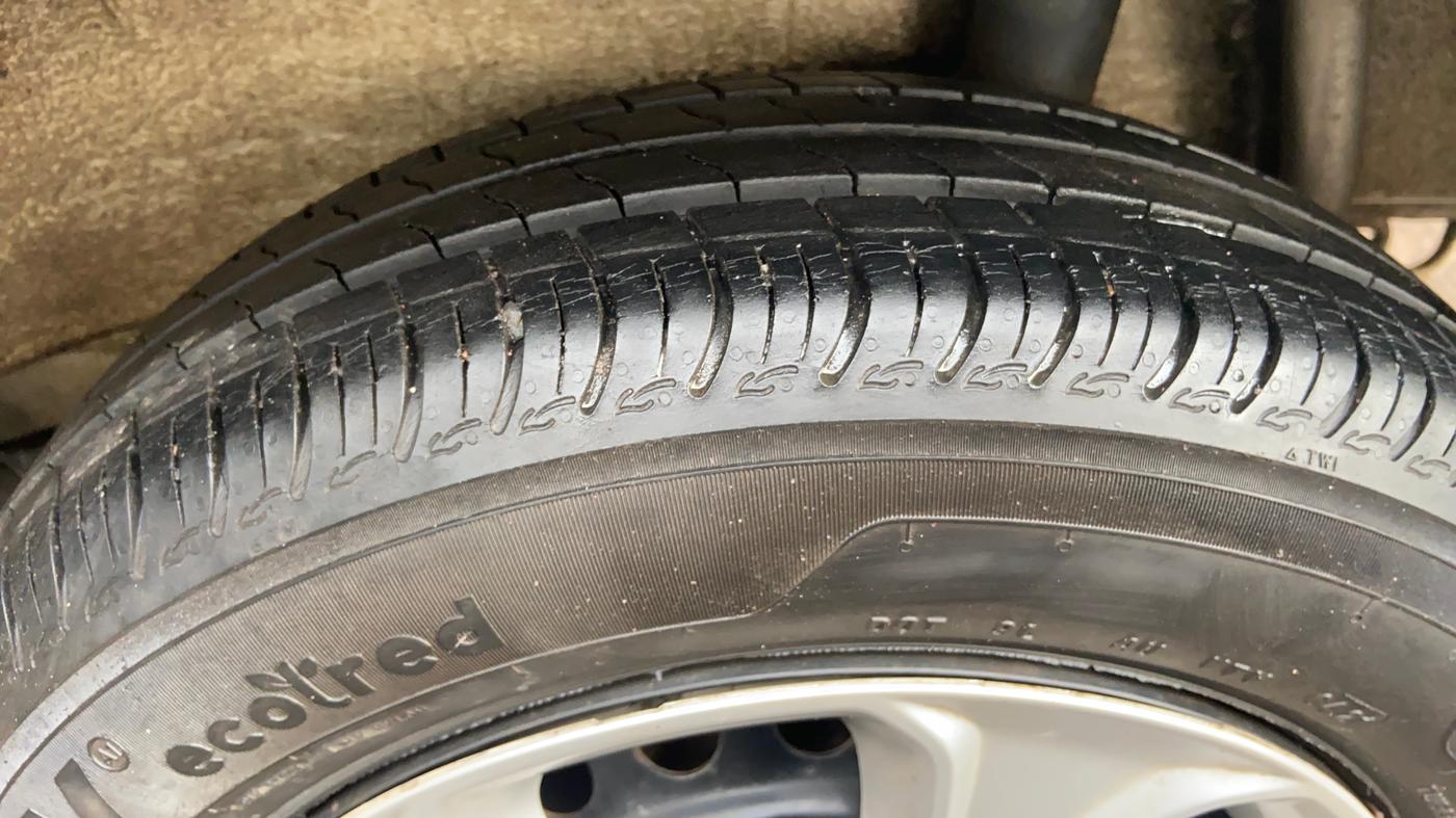 2021 Maruti S PRESSO VXI, Petrol, Manual, 13,777 km, Left Rear Tyre Tread