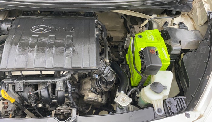 2017 Hyundai Grand i10 SPORTZ 1.2 KAPPA VTVT, Petrol, Manual, 63,498 km, Engine View - Left