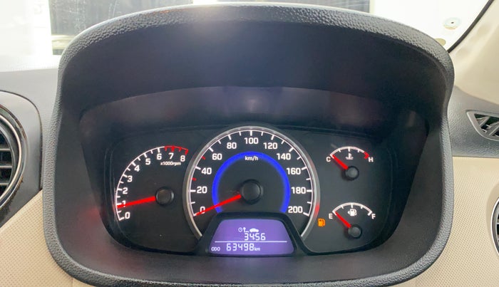 2017 Hyundai Grand i10 SPORTZ 1.2 KAPPA VTVT, Petrol, Manual, 63,498 km, Odometer Image