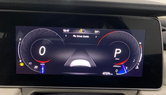 2021 Mahindra XUV700 AX 7 LUXURY P AT 7 STR, Petrol, Automatic, 47,374 km, Odometer Image