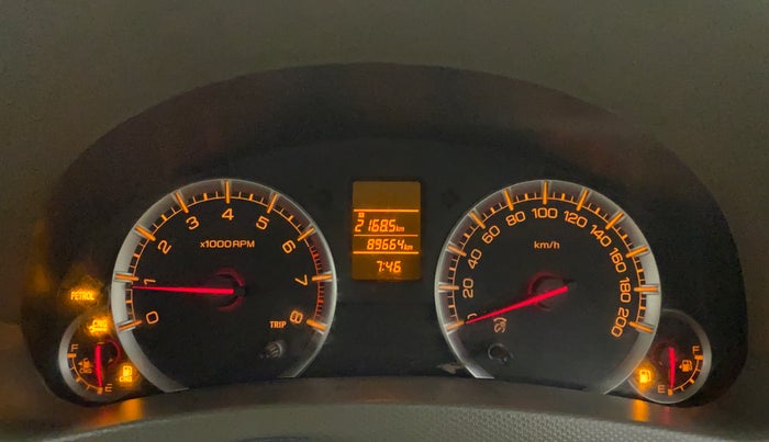 2015 Maruti Ertiga VXI CNG, CNG, Manual, 89,664 km, Odometer Image
