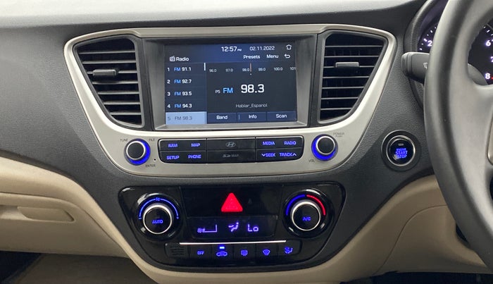 2019 Hyundai Verna 1.6 SX VTVT AT (O), Petrol, Automatic, 21,707 km, Air Conditioner