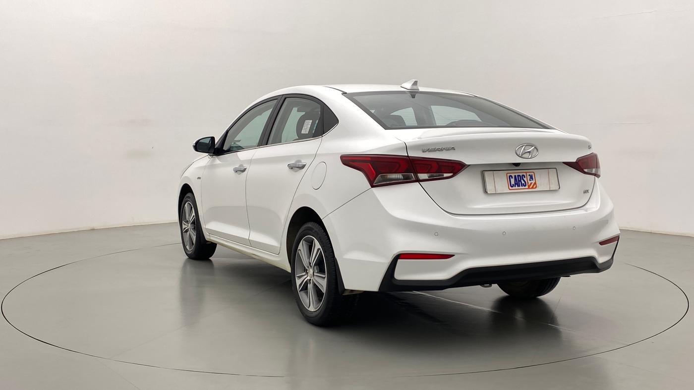 2019 Hyundai Verna 1.6 SX VTVT AT (O), Petrol, Automatic, 21,707 km, Left Back Diagonal