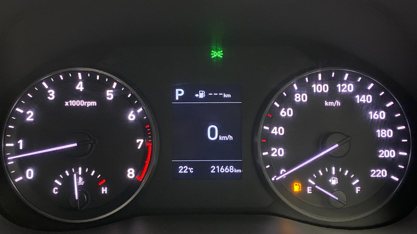 2019 Hyundai Verna 1.6 SX VTVT AT (O), Petrol, Automatic, 21,707 km, Odometer Image