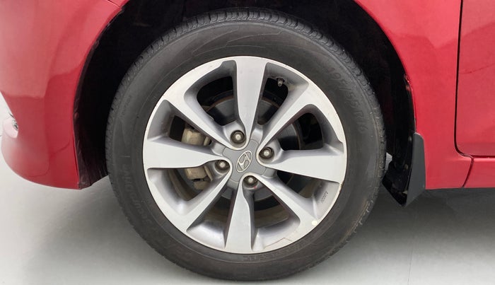 2017 Hyundai Elite i20 ASTA 1.2 DUAL TONE, Petrol, Manual, 76,411 km, Left Front Wheel