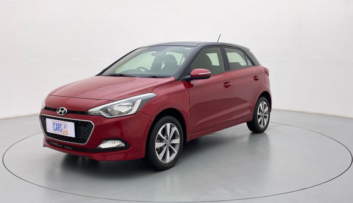 2017 Hyundai Elite i20 ASTA 1.2 DUAL TONE, Petrol, Manual, 76,411 km, Left Front Diagonal
