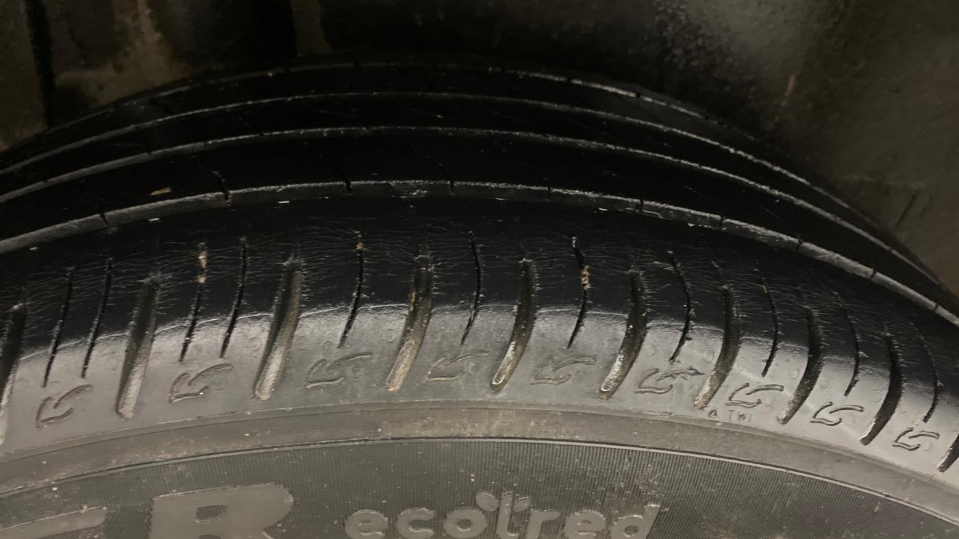 2021 Maruti Vitara Brezza VXI, Petrol, Manual, 75,387 km, Right Rear Tyre Tread