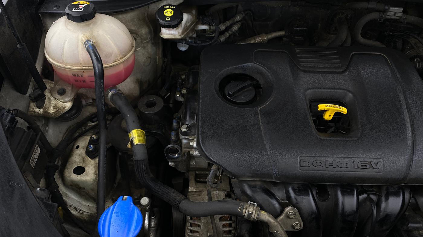 2022 Hyundai Tucson GL (O) 2WD AT PETROL, Petrol, Automatic, 91,248 km, Engine View - Right