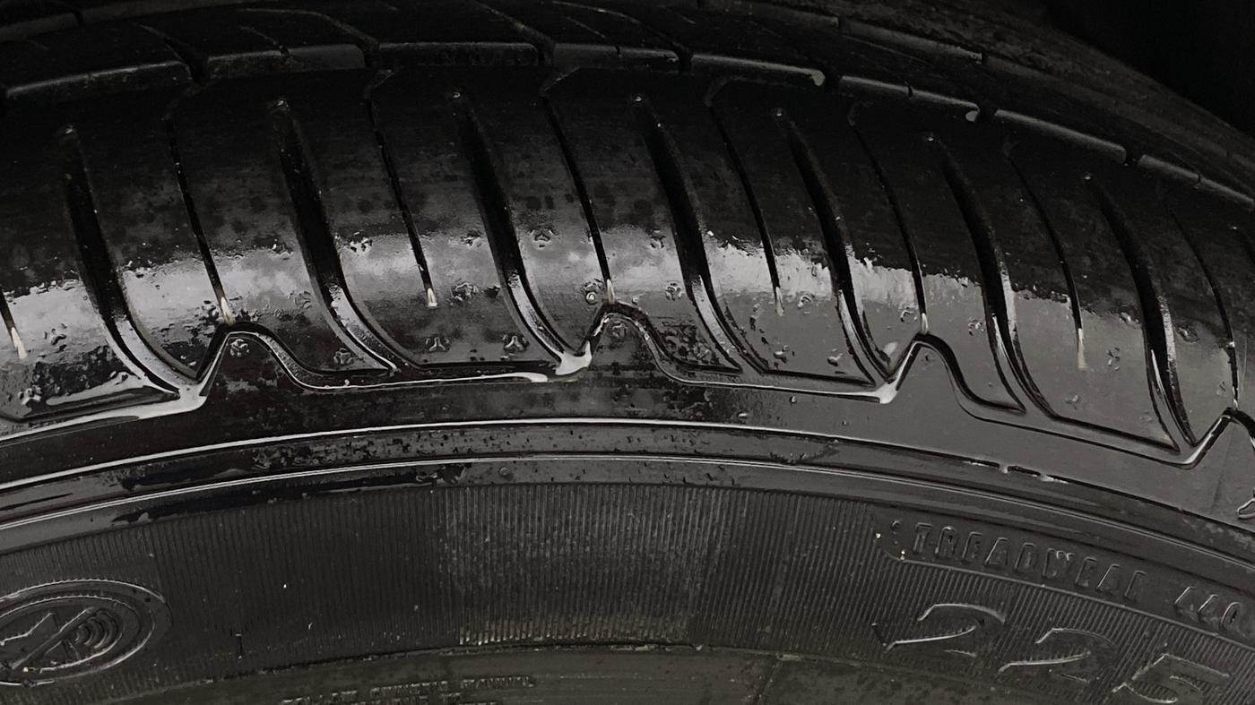2022 Hyundai Tucson GL (O) 2WD AT PETROL, Petrol, Automatic, 91,248 km, Left Rear Tyre Tread