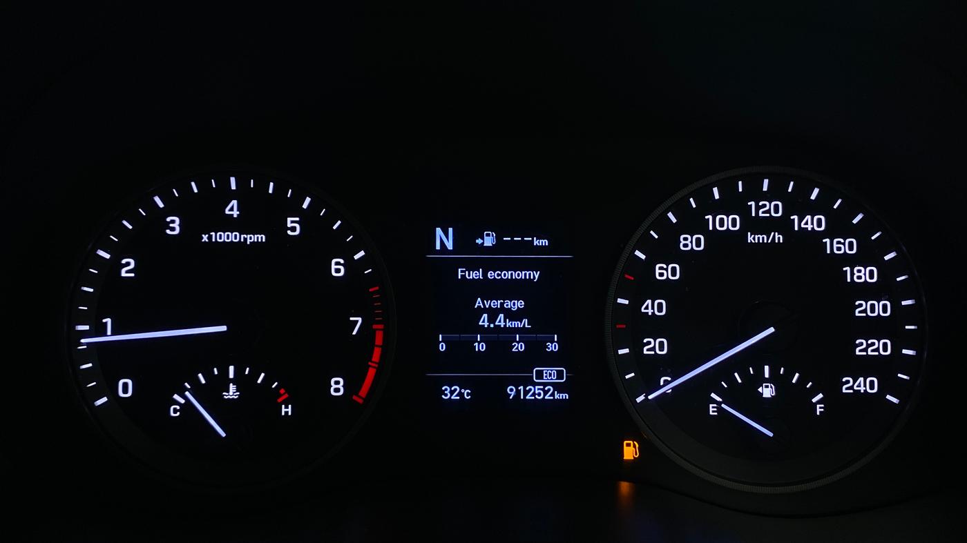 2022 Hyundai Tucson GL (O) 2WD AT PETROL, Petrol, Automatic, 91,248 km, Odometer Image
