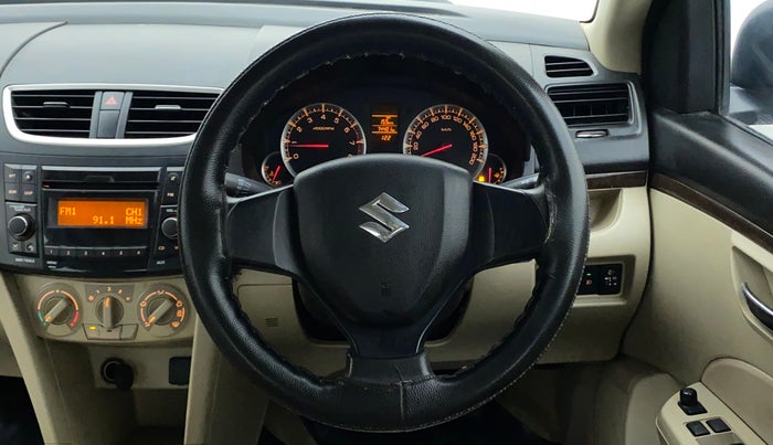 2016 Maruti Swift Dzire VXI, Petrol, Manual, 74,599 km, Steering Wheel Close Up