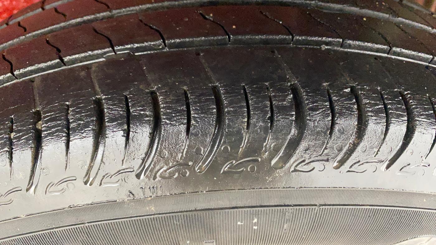 2021 Maruti S PRESSO VXI, Petrol, Manual, 43,190 km, Left Rear Tyre Tread