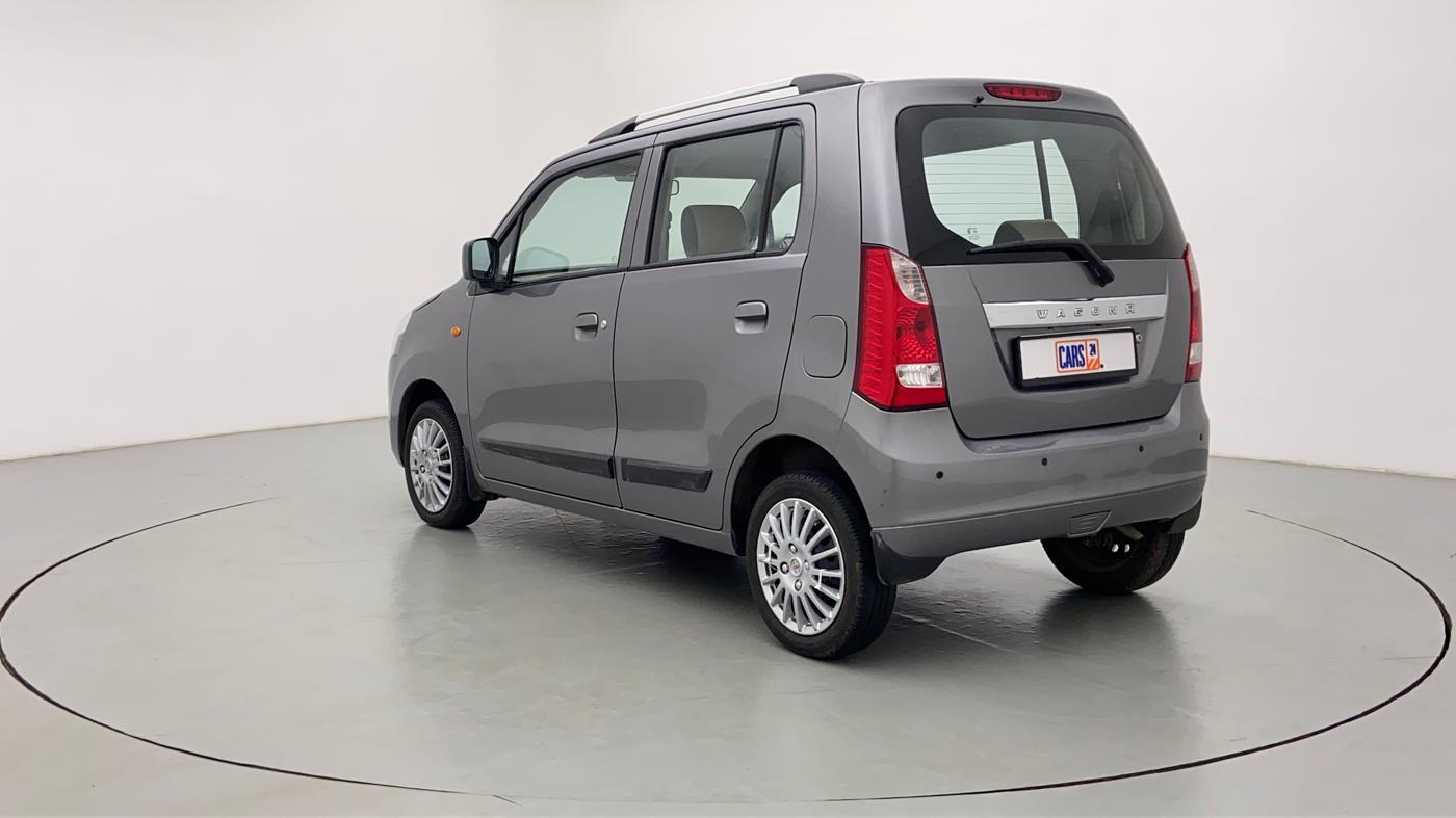 2017 Maruti Wagon R 1.0 VXI AMT, Petrol, Automatic, 61,081 km, Left Back Diagonal