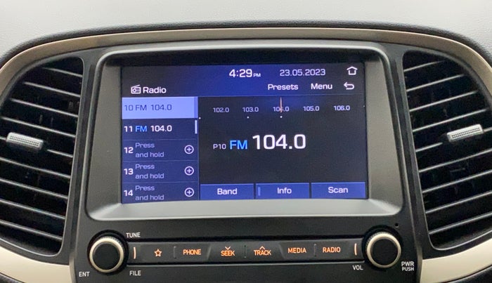 2019 Hyundai NEW SANTRO SPORTZ AMT, Petrol, Automatic, 43,590 km, Infotainment System