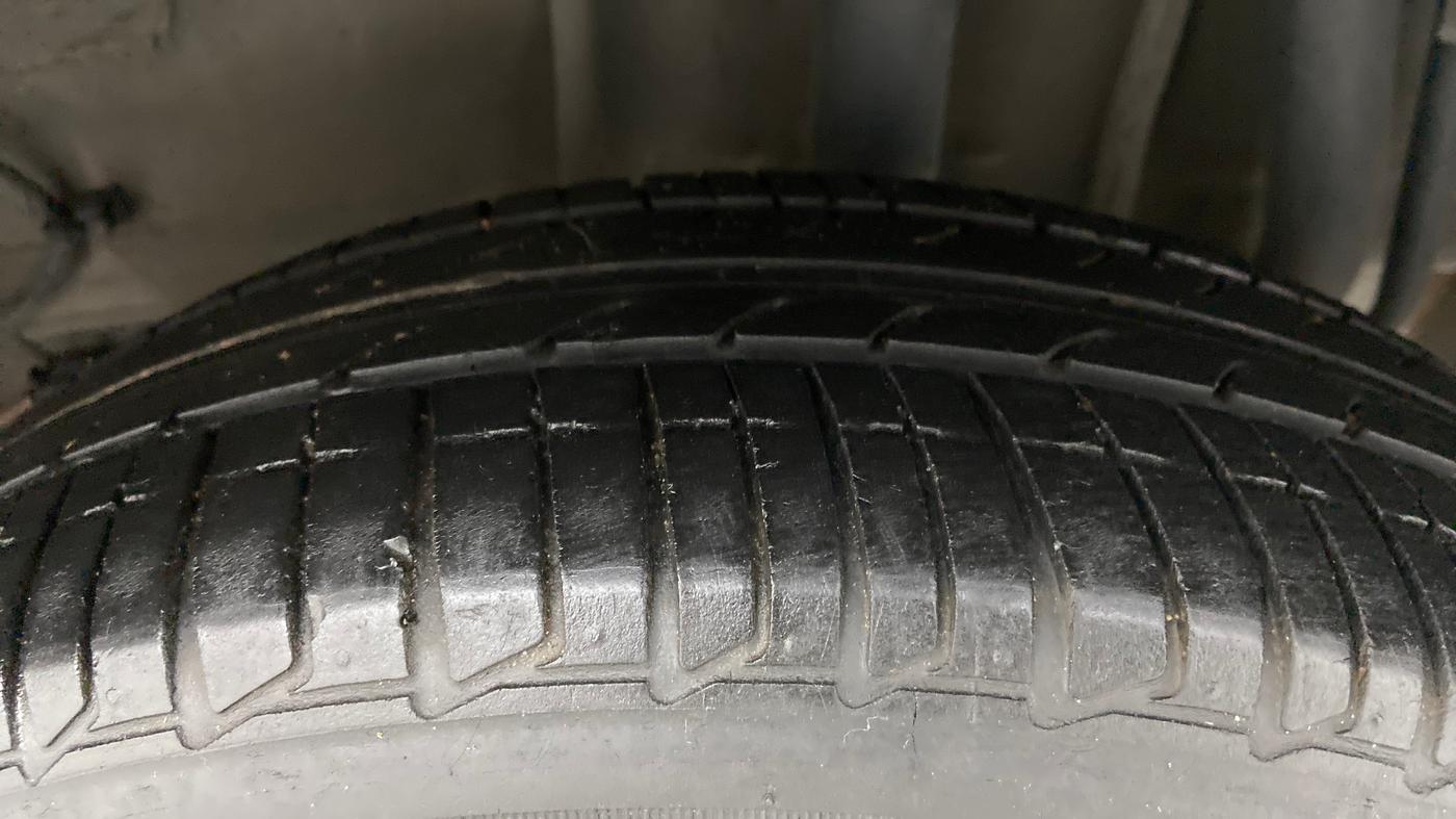 2021 Tata TIAGO NRG XZ MT, CNG, Manual, 50,406 km, Left Rear Tyre Tread