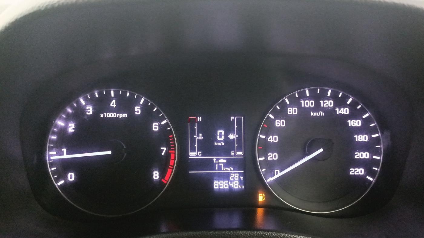 2015 Hyundai Creta SX PLUS 1.6 PETROL, Petrol, Manual, 89,381 km, Odometer Image