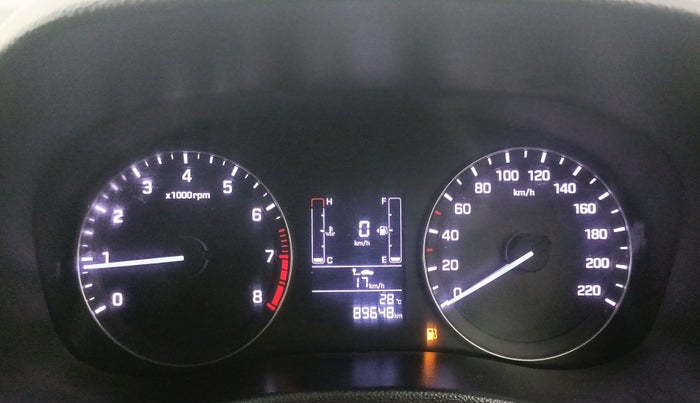 2015 Hyundai Creta SX PLUS 1.6 PETROL, Petrol, Manual, 89,381 km, Odometer Image