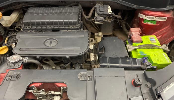 2021 Tata PUNCH CREATIVE AMT 1.2 RTN DUAL TONE, Petrol, Automatic, 89,407 km, Engine View - Left