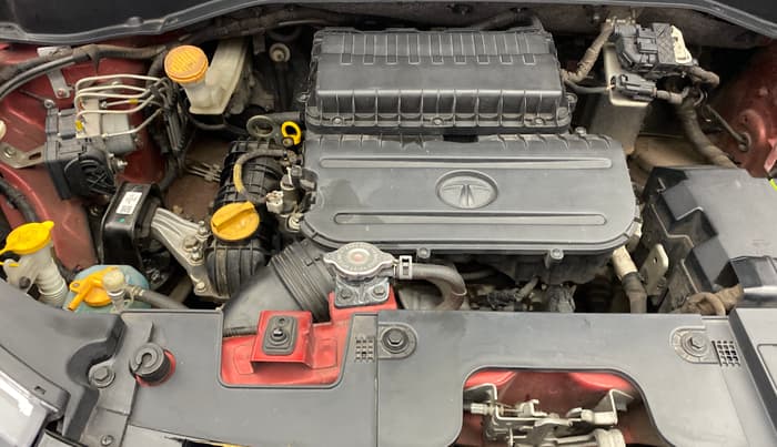 2021 Tata PUNCH CREATIVE AMT 1.2 RTN DUAL TONE, Petrol, Automatic, 89,407 km, Engine View - Right