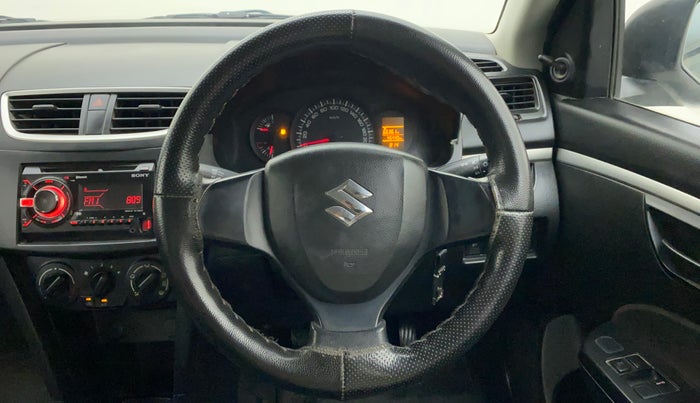 2017 Maruti Swift LXI (O), Petrol, Manual, 45,440 km, Steering Wheel Close Up