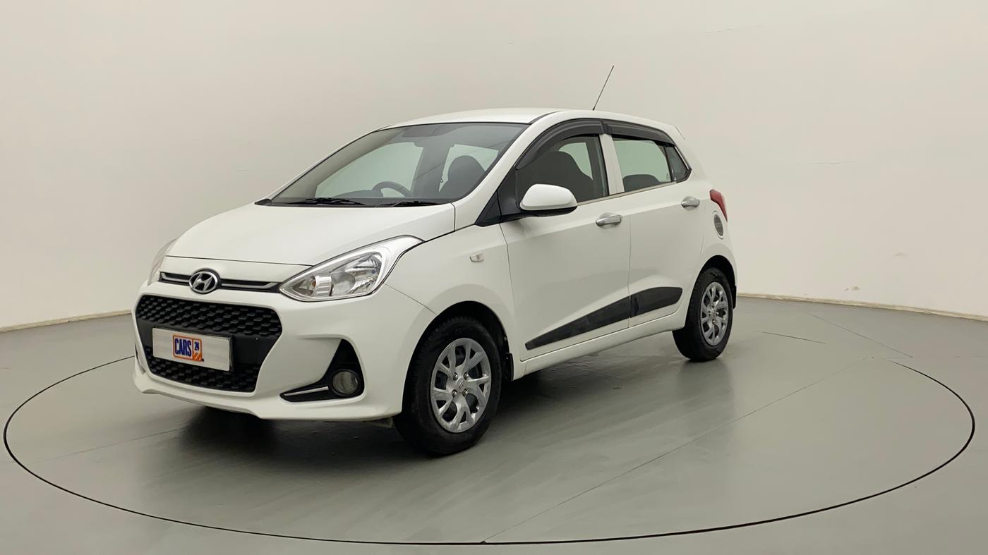 2017 Hyundai Grand i10 MAGNA 1.2 KAPPA VTVT, CNG, Manual, 95,797 km, Left Front Diagonal