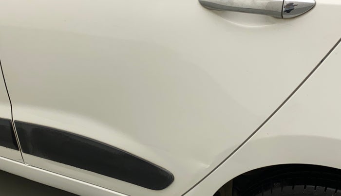 2017 Hyundai Grand i10 MAGNA 1.2 KAPPA VTVT, CNG, Manual, 95,797 km, Rear left door - Slightly dented