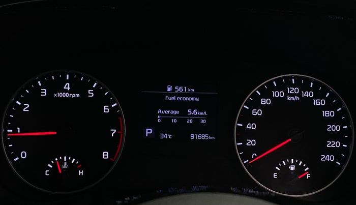 2020 KIA SELTOS HTX IVT 1.5 PETROL, Petrol, Automatic, 81,682 km, Odometer Image