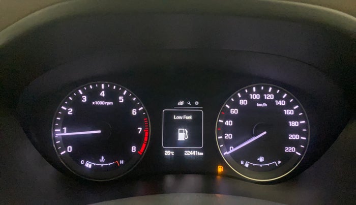 2017 Hyundai Elite i20 ASTA 1.2 (O), Petrol, Manual, 22,435 km, Odometer Image