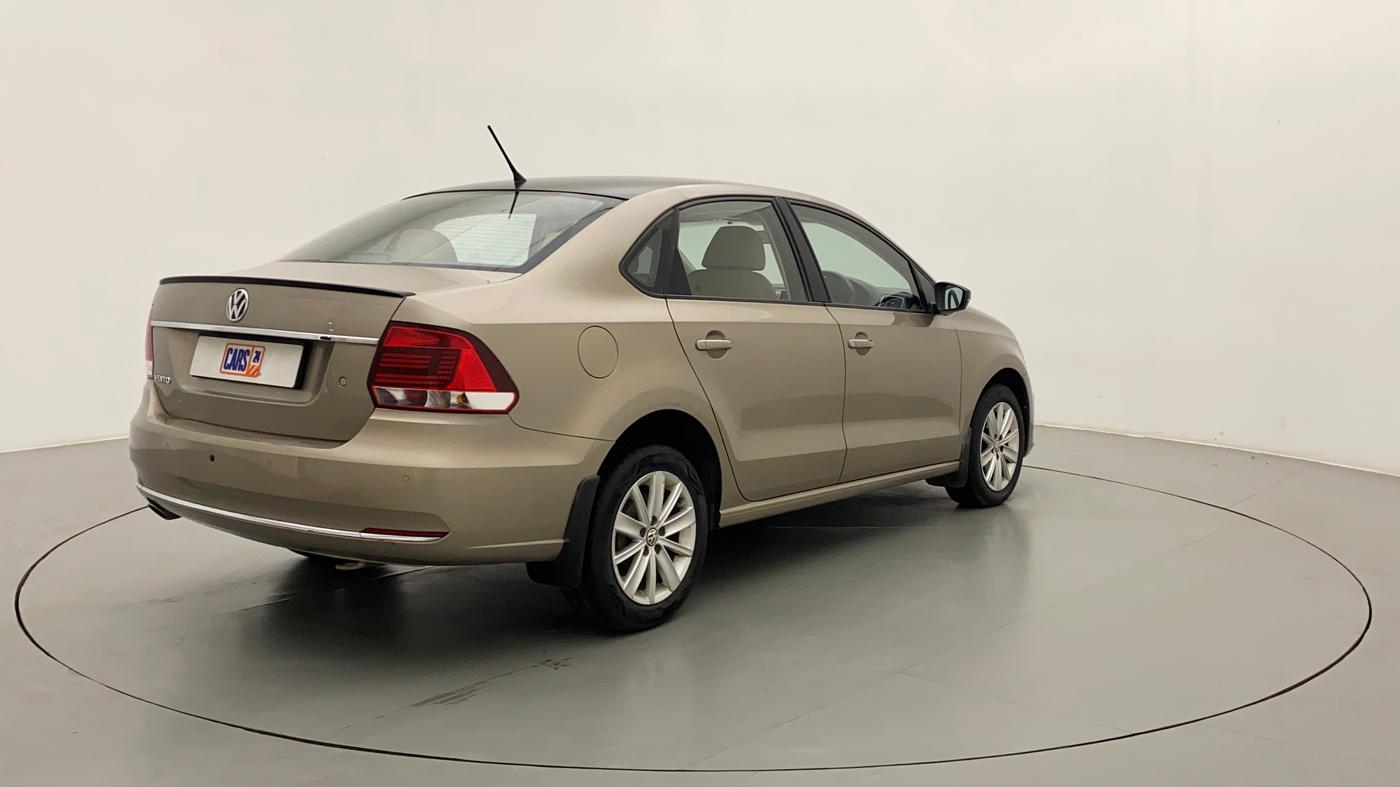 2016 Volkswagen Vento HIGHLINE 1.6 MPI, Petrol, Manual, 83,816 km, Right Back Diagonal