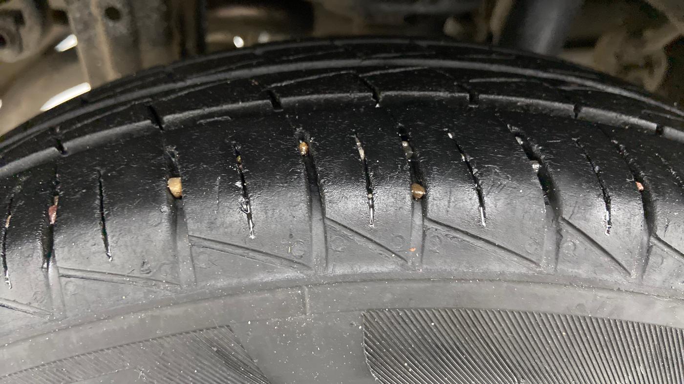 2021 Maruti Alto LXI CNG, CNG, Manual, 21,850 km, Right Rear Tyre Tread