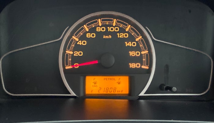 2021 Maruti Alto LXI CNG, CNG, Manual, 21,850 km, Odometer Image