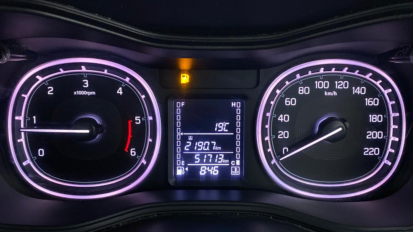 2017 Maruti Vitara Brezza ZDI, Diesel, Manual, 51,712 km, Odometer Image