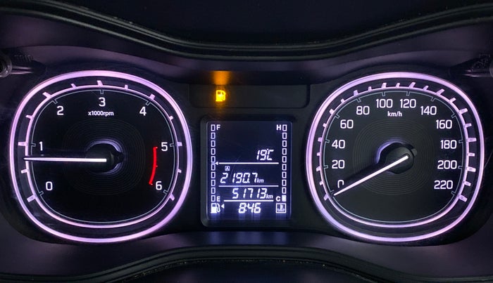 2017 Maruti Vitara Brezza ZDI, Diesel, Manual, 51,712 km, Odometer Image
